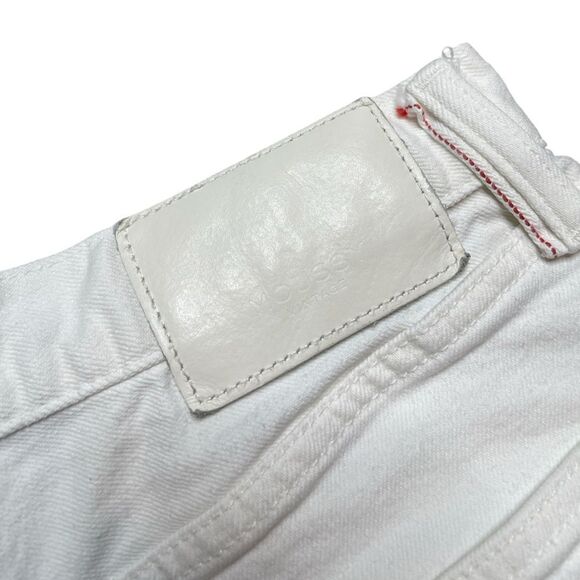 Moussy Vintage Wide Straight Jeans White Size 29 - Picture 6 of 9